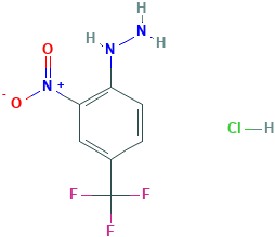 (2-硝基-4-(三氟甲基)苯基)肼盐酸盐