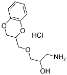 1-AMINO-3-(2,3-DIHYDRO-1,4-BENZODIOXIN-2-YLMETHOXY)PROPAN-2-OL HYDROCHLORIDE