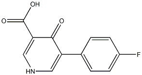 5-(4-fluorophenyl)-1,4-dihydro-4-oxo-3-Pyridinecarboxylic acid