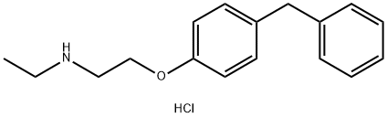 1-[4-Benzylphenoxy]-2-ethylaminoethane hydrochloride