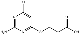 3-(2-amino-6-chloropyrimidin-4-ylthio)propanoic acid
