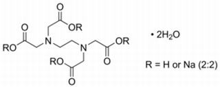 Disodium(ethylene dinitrilo)tetraacetic acid dihydrate