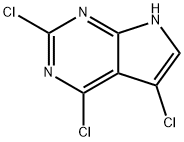 7H-Pyrrolo[2,3-d]pyrimidine, 2,4,5-trichloro-