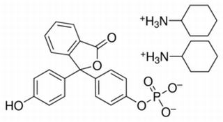 Phenolphthalein monophosphate di(cyclohexylammonium) salt