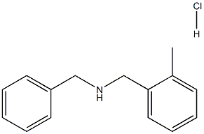N-[(2-methylphenyl)methyl]-1-phenylmethanamine:hydrochloride