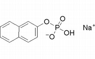 sodium 2-naphthyl hydrogen phosphate hydrate