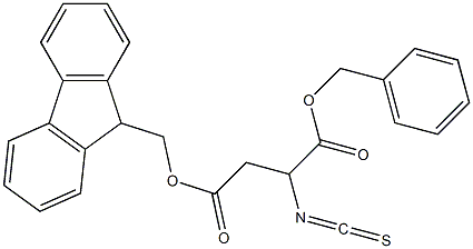 2-isothiocyanato-succinic acid 1-benzyl ester 4-(9H-fluoren-9-ylmethyl) ester