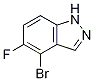 1H-Indazole, 4-bromo-5-fluoro-