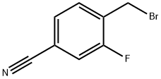 4-Cyano-2-fluorobenzyl bromide, alpha-Bromo-3-fluoro-p-tolunitrile