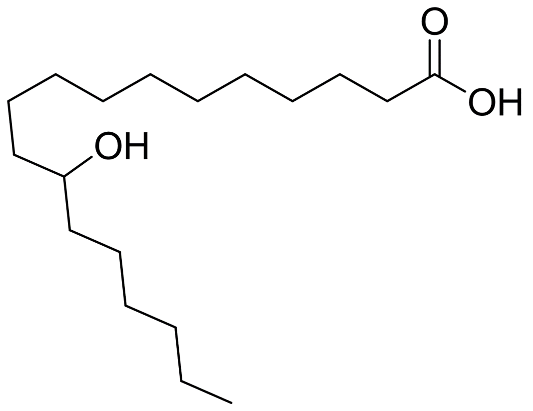 (12R)-12-hydroxyoctadecanoic acid