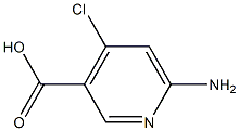 3-Pyridinecarboxylic acid, 6-amino-4-chloro-