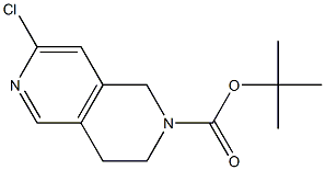 7-Chloro-3,4-dihydro-1H-[2,6]naphthyridine-2-carboxylic acid tert-butyl ester
