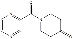 1-(2-pyrazinylcarbonyl)-4-piperidinone(SALTDATA: FREE)