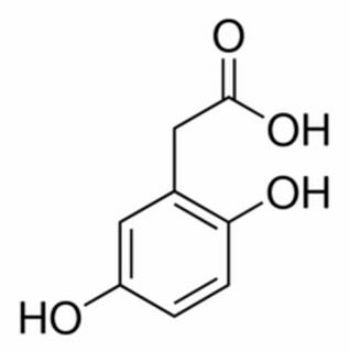 (2,5-dihydroxyphenyl)-aceticaci