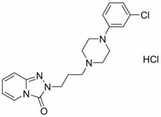 2-(3-(4-(3-chlorophenyl)-1-piperazinyl)propyl)-s-triazolo(4,3-a)pyridin-3(2h