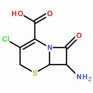 7-氨基-3-氯-8-氧代-5-硫杂-1-氮杂双环[4.2.0]辛-2-烯-2-甲酸
