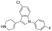 5-氯-1-(4-氟苯基)-3-(1,2,3,6-四氢-4-吡啶基)-1H-吲哚