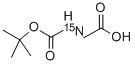 N-叔丁氧羰基甘氨酸(氮-15)