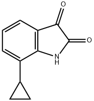 7-cyclopropyl-2,3-dihydro-1H-indole-2,3-dione