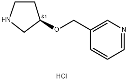 3-([(3R)-Pyrrolidin-3-yloxy]methyl)pyridine dihydrochloride