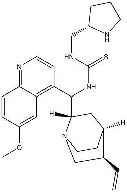 N-[(8Α,9S)-6'-甲氧基奎宁-9-基]-N'-[(2S)-2-吡咯烷基甲基]硫脲