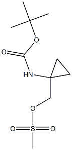 (1-((叔丁基羰基)氨基)环丙基)甲基甲磺酸酯