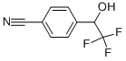 Benzonitrile, 4-(2,2,2-trifluoro-1-hydroxyethyl)- (9CI)