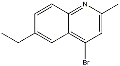 4-Bromo-6-Ethyl-2-MEthylQUINOLINE