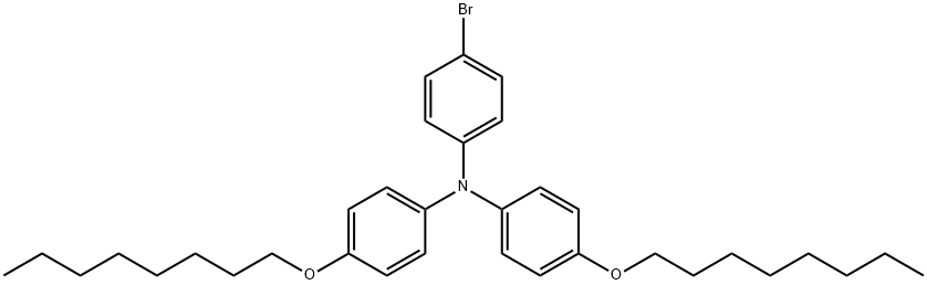 Benzenamine, N-(4-bromophenyl)-4-(octyloxy)-N-[4-(octyloxy)phenyl]-