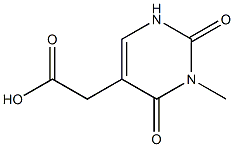 (3-methyl-2,4-dioxo-1,2,3,4-tetrahydro-5-pyrimidinyl)acetic acid(SALTDATA: FREE)