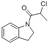 1H-Indole, 1-(2-chloro-1-oxopropyl)-2,3-dihydro- (9CI)