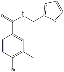 4-BROMO-N-(FURAN-2-YLMETHYL)-3-METHYLBENZAMIDE