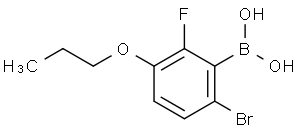 6-Bromo-2-Fluoro-3-Propoxyphenylboronic Acid