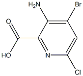 3-AMino-4-broMo-6-chloropicolinic acid
