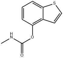 N-methylcarbamic acid benzothiophen-4-yl ester
