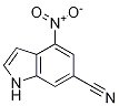 1H-Indole-6-carbonitrile, 4-nitro-