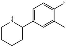 2-(4-fluoro-3-methylphenyl)piperidine