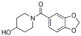 Benzo[1,3]dioxol-5-yl-(4-hydroxy-piperidin-1-yl)-Methanone