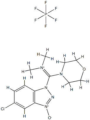 HDMC N-[(5-Chloro-3-oxido-1H-benzotriazol-1-yl)-4-morpholinylmethylene]-N-methylmethanaminium hexafluorophosphate