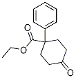 Cyclohexanecarboxylic acid, 4-oxo-1-phenyl-, ethyl ester