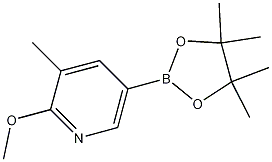 2-Methoxy-3-methyl-5-(4,4,5,5-tetramethyl-[1,3,2]dioxaborolan-2-yl)-pyridine