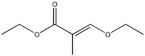 Ethyl (2E)-3-ethoxy-2-methylprop-2-enoate, Ethyl trans-3-ethoxy-2-methylacrylate