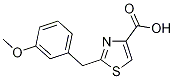 2-(3-methoxybenzyl)-1,3-thiazole-4-carboxylic acid