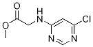 甲基 2-(6-氯-4-嘧啶基氨基)醋酸盐