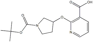 2-(1-tert-Butoxycarbonyl-pyrrolidin-3-yloxy)-nicotinic acid