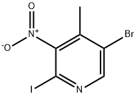 5-Bromo-2-iodo-4-methyl-3-nitro-pyridine