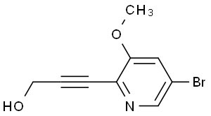 3-(5-溴-3-甲氧基-2-吡啶基)-2-丙炔-1-醇