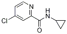 N-Cyclopropyl 4-chloropicolinaMide