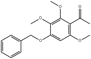 1-(4-(benzyloxy)-2,3,6-trimethoxyphenyl)ethan-1-one