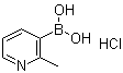 (2-Methylpyridin-3-yl)boronic acid hydrochloride (1:1)